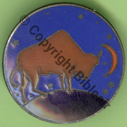 1936-BISON 1936.43 BISON A0810NH 2eDRILLE GB.1.25 TUNISIE  AB SM Bol poinconne Dos lisse irreg Src.Y.GENTY 213Eur06.16 